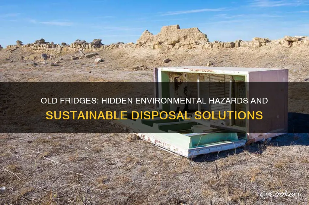 how can old refrigerators harm the environment