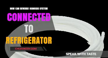Connect Reverse Osmosis to Your Fridge for Pure, Chilled Water