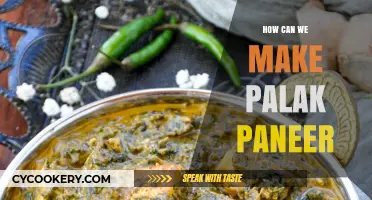 A Creamy Palak Paneer Recipe to Try at Home