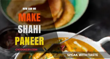 Delicious Shahi Paneer: A Royal Treat