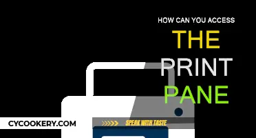 Accessing the Print Pane: A Simple Guide