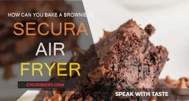 Air Fryer Brownie: Baking Brownies in Secura