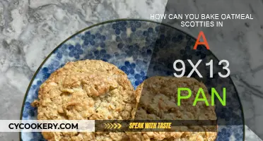 Baking Oatmeal Scotties: The 9x13 Pan Method