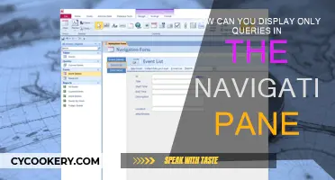 Exploring Navigation Pane: Displaying Queries Only