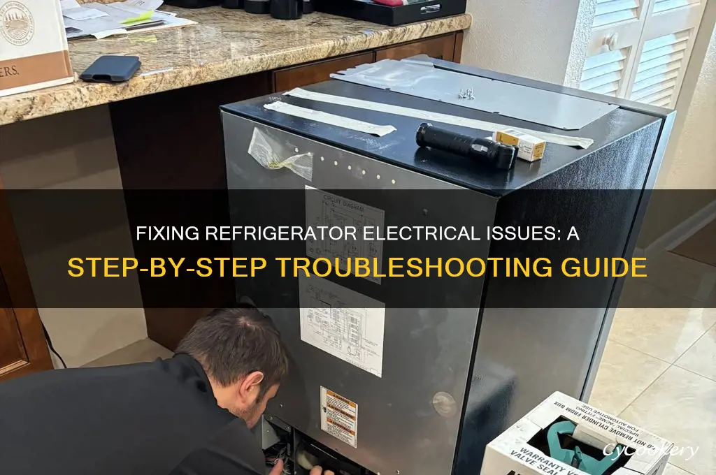 how can you fix a refrigerator electrical charge