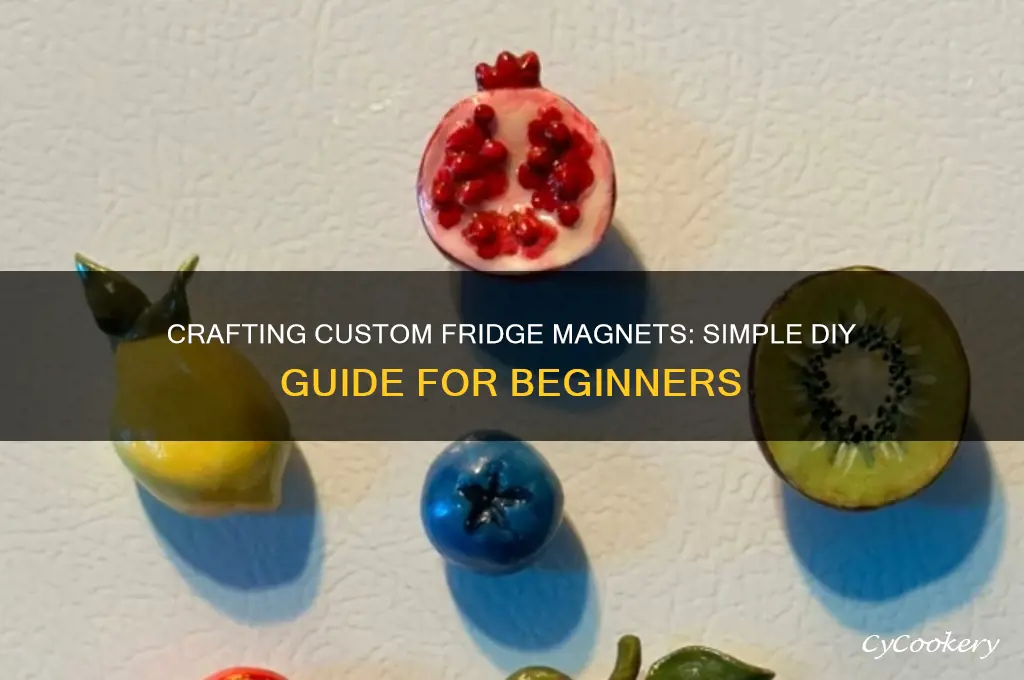 how can you make refrigerator magnets