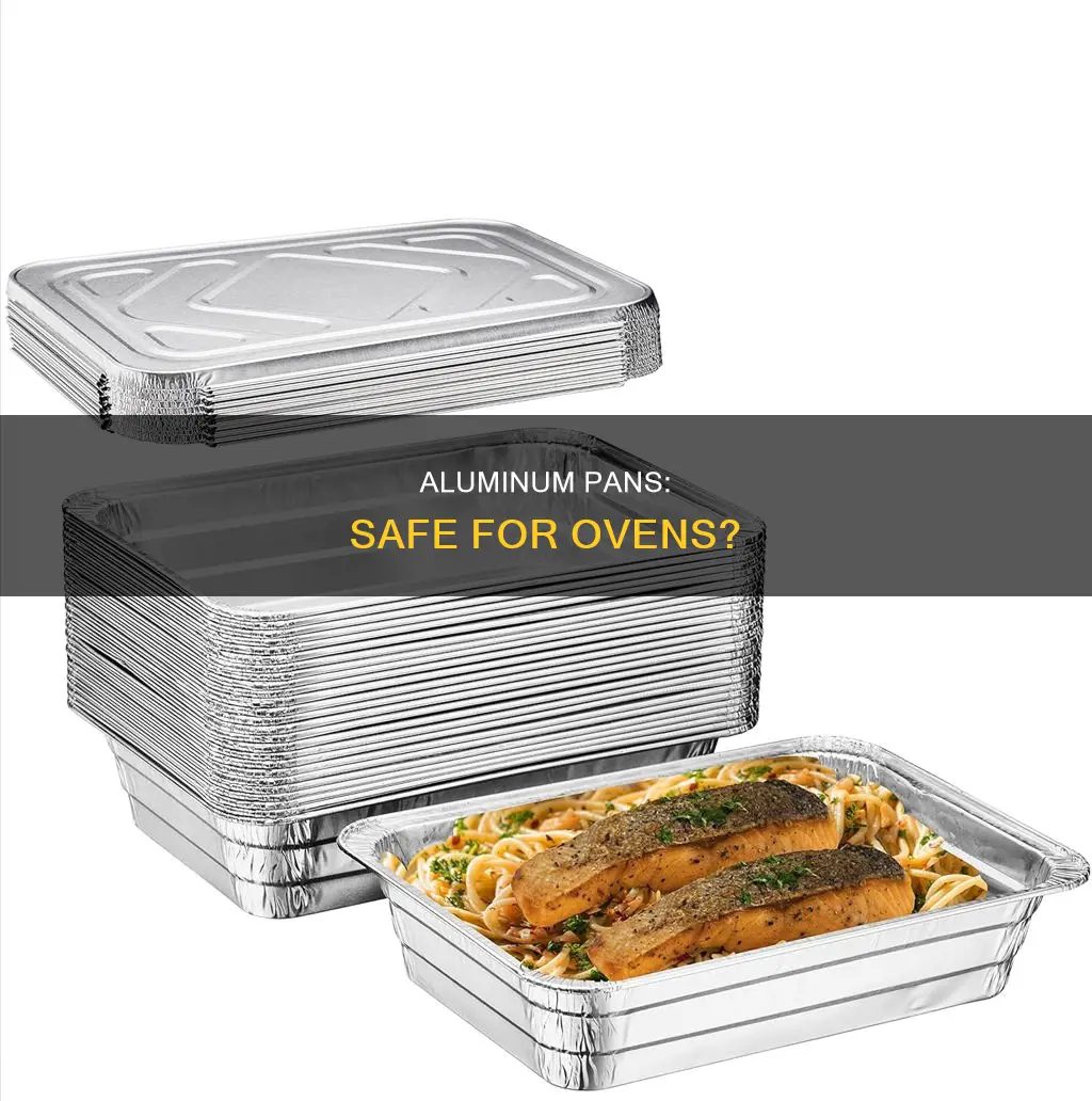 how can you put disposable aluminum pans in the oven