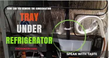 Easy Steps to Remove Your Refrigerator's Condensation Tray