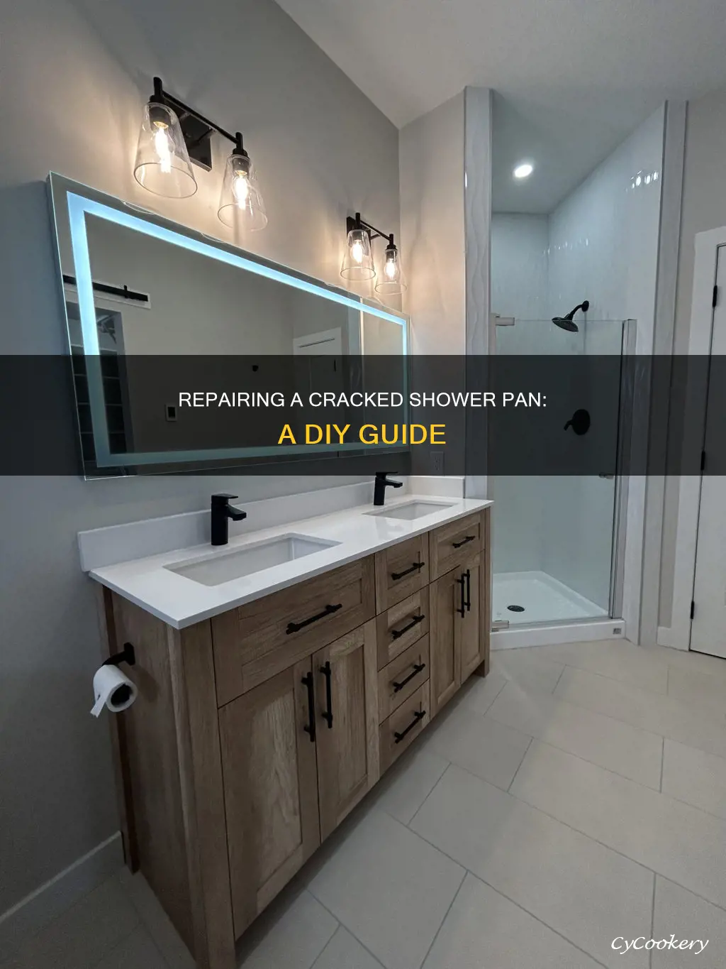 how can you repair a crac shower pan