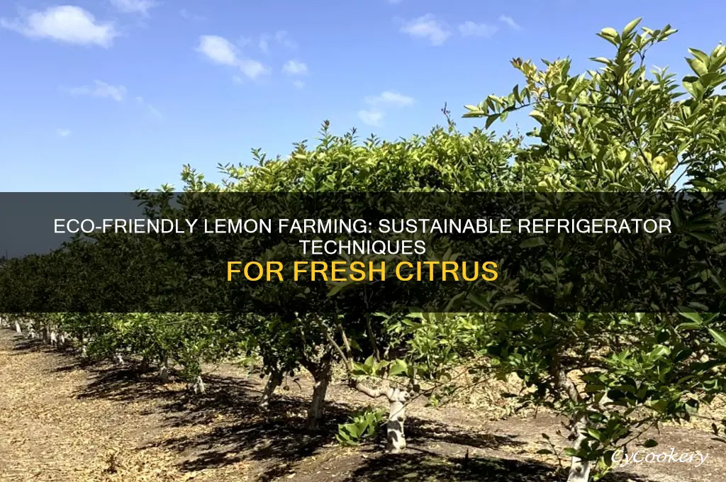 how can you sustainably farm lemons in the refrigerator