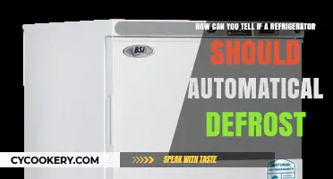 Signs Your Refrigerator Should Automatically Defrost: A Quick Guide