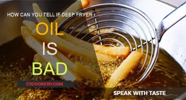 Deep Fryer Oil: Signs of Rancidity and Deterioration