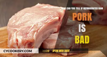 How to Tell If Refrigerated Raw Pork Has Gone Bad