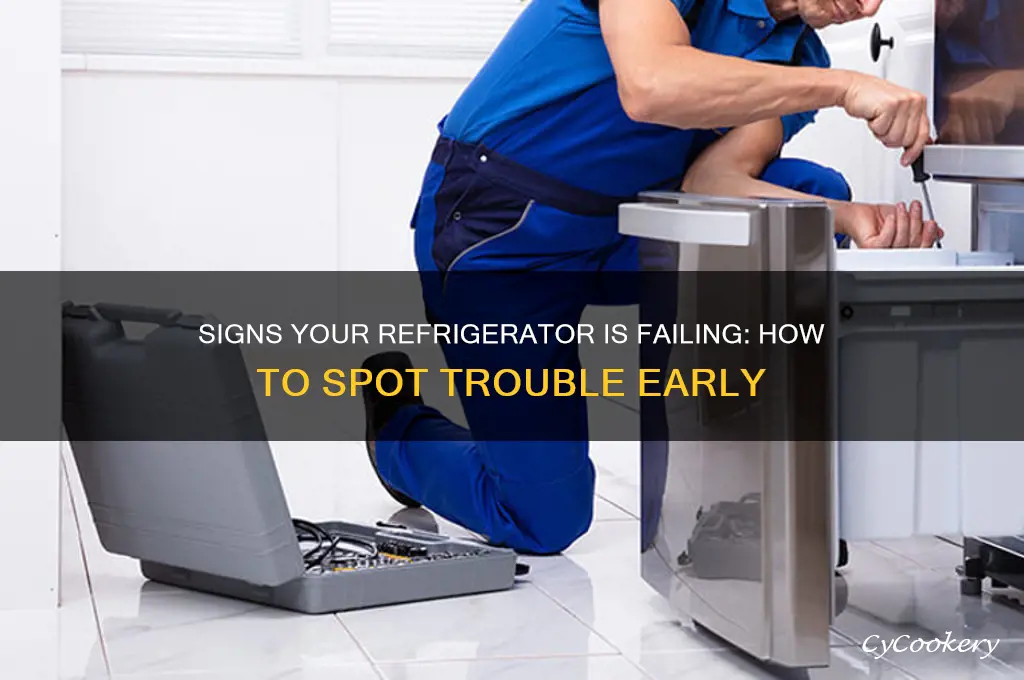 how can you tell if your refrigerator is going out
