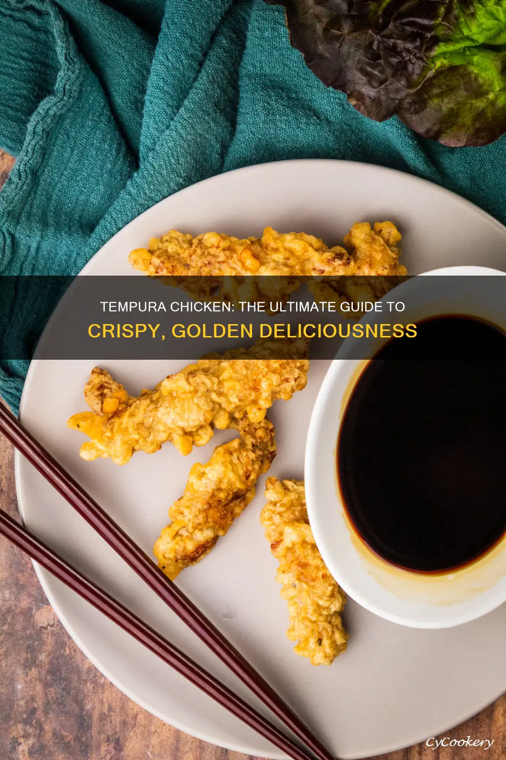 how can you use tempura batter pan fried chicken
