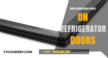 Effective Tips for Cleaning Black Seals on Refrigerator Doors