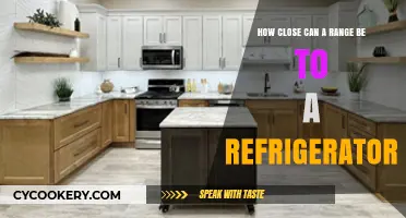 Safe Distance: How Close Can a Range Be to a Refrigerator?