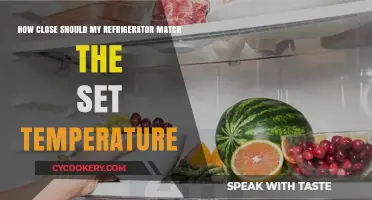 Refrigerator Temperature Accuracy: How Close Should It Match Your Setpoint?