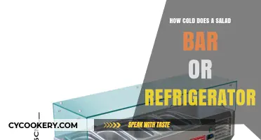 Chilling Truth: Ideal Cold Temperatures for Salad Bars and Fridges