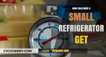 Small Refrigerator Temperature Guide: How Cold Can It Really Get?
