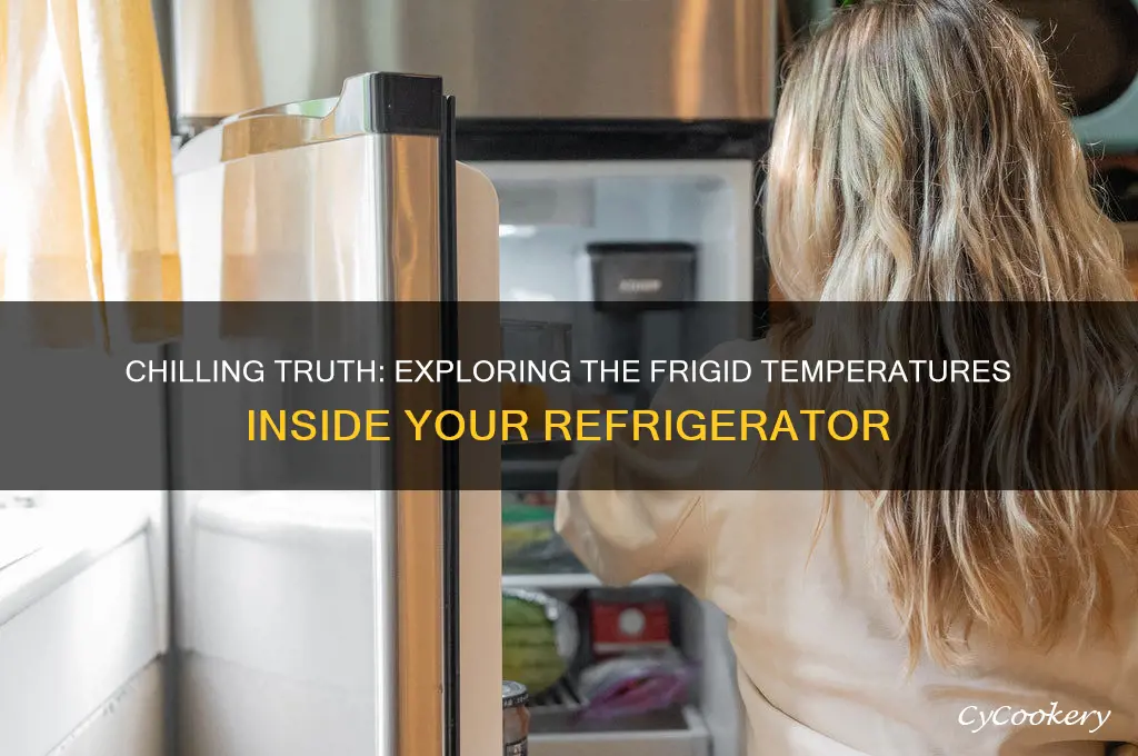 how cold is inside of a refrigerator