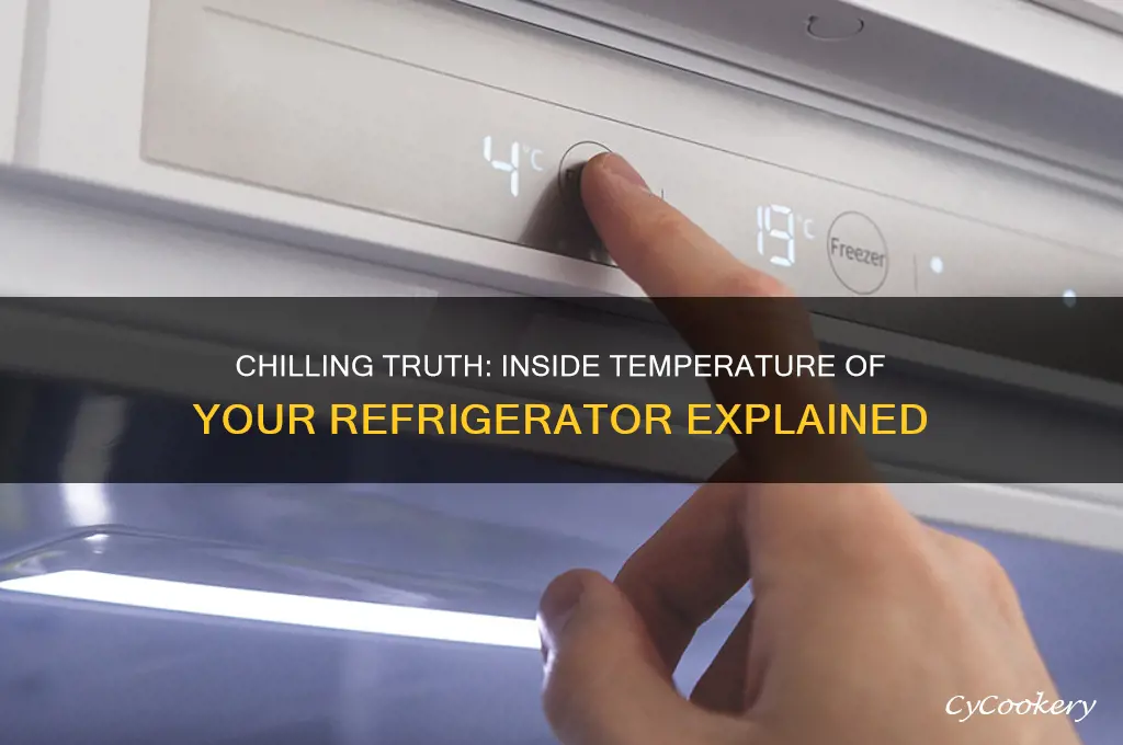 how cold is it inside of a refrigerator