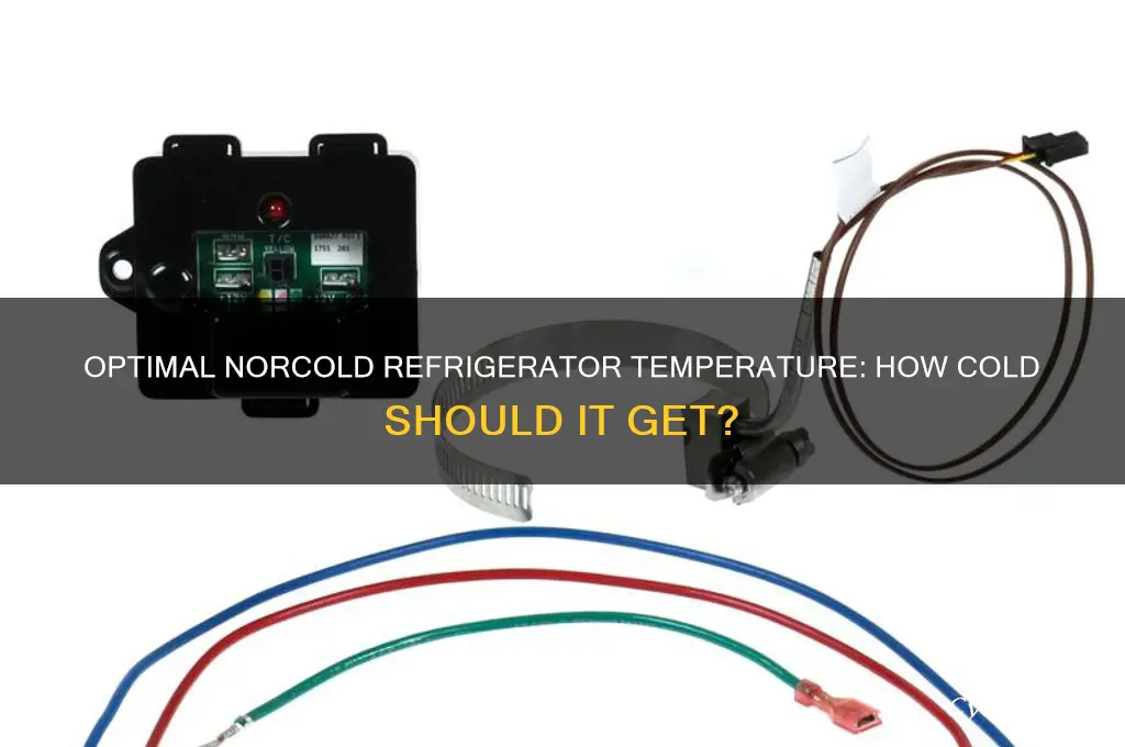how cold should a norcold refrigerator to get