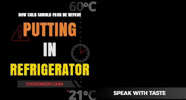 Optimal Food Cooling: Temperature Tips Before Refrigerating Safely