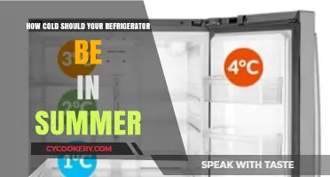 Summer Fridge Settings: Optimal Temperature Guide for Fresh Food Storage