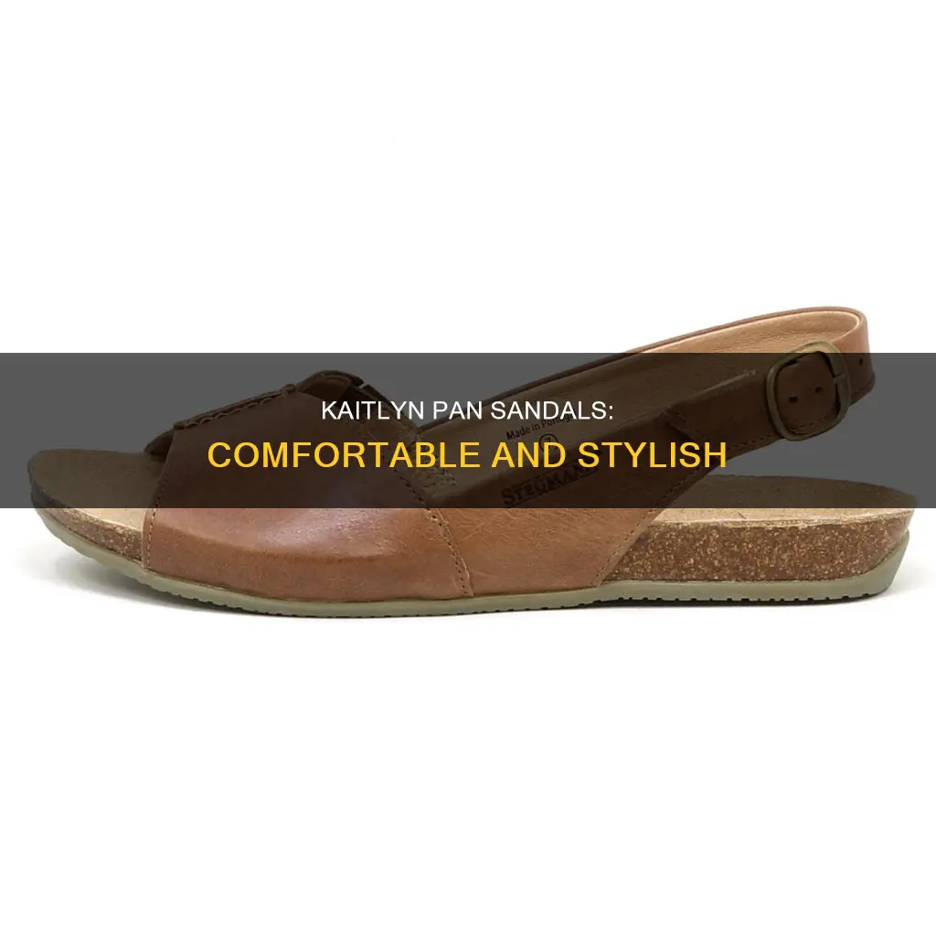 how comfortable is kaitlyn pan sandals
