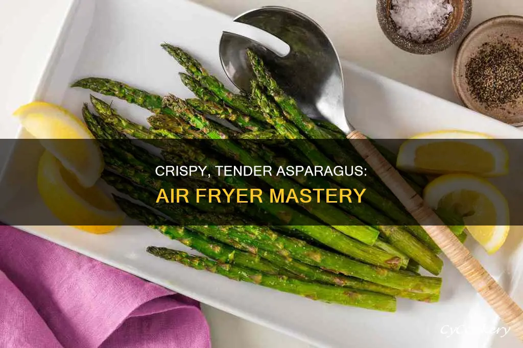 how cook asparagus in air fryer