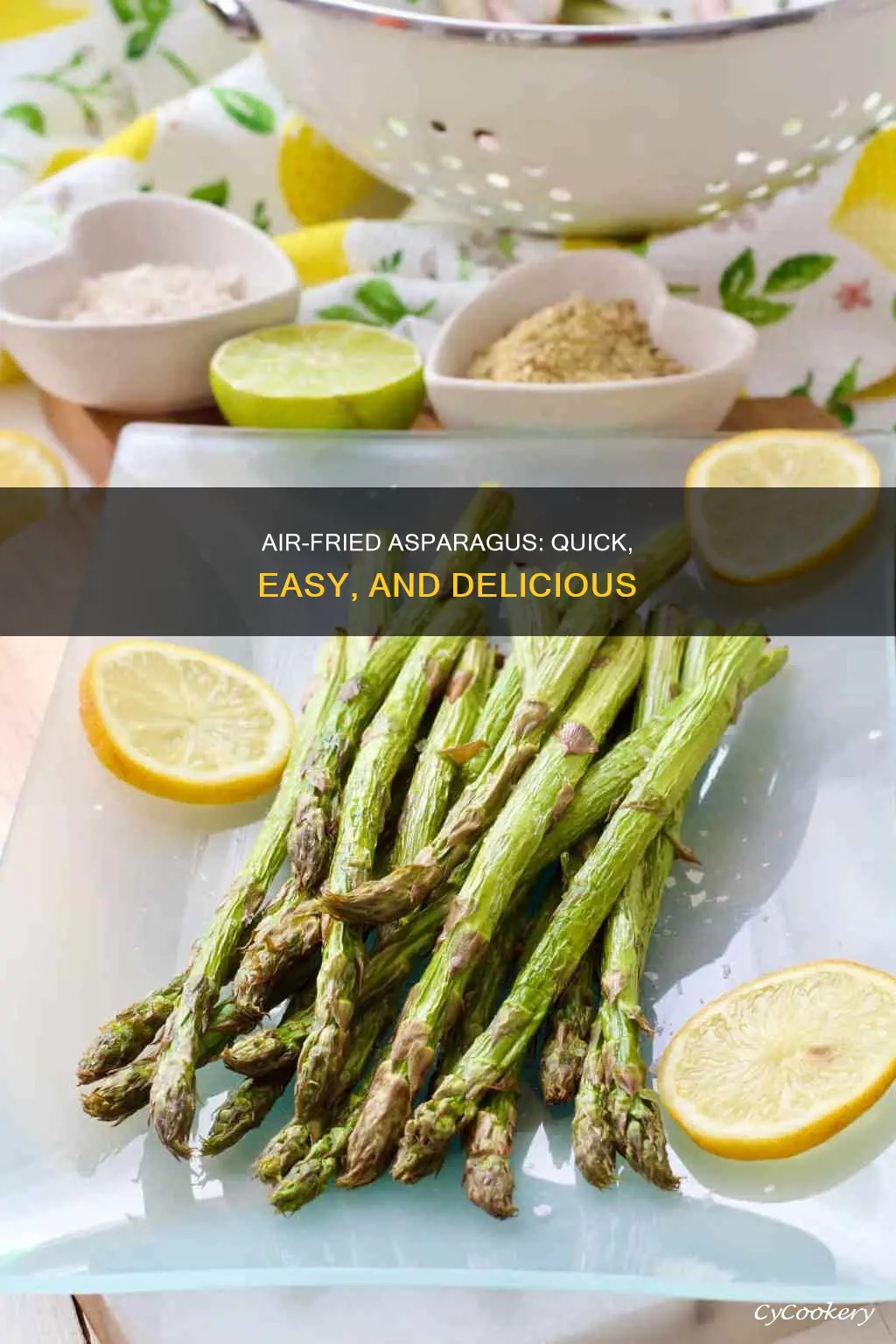 how cook asparagus in air fryer