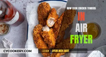 Crispy, Golden Chicken Tenders: Air Fryer Mastery