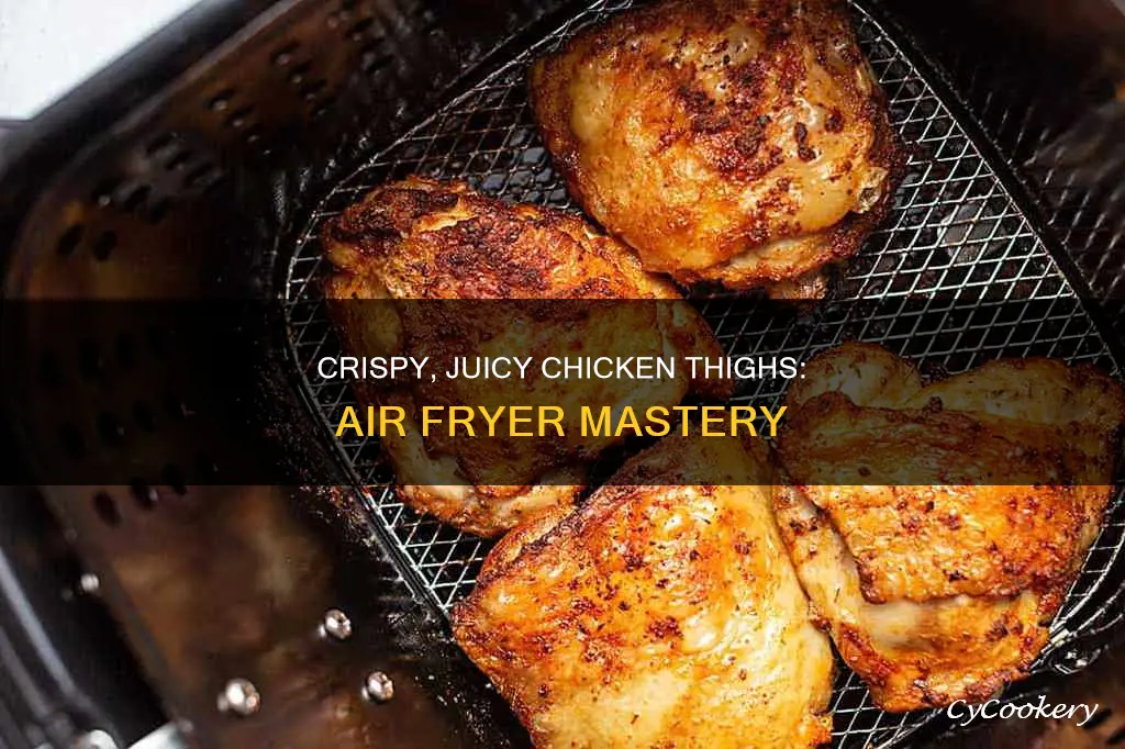 how cook chicken thighs air fryer