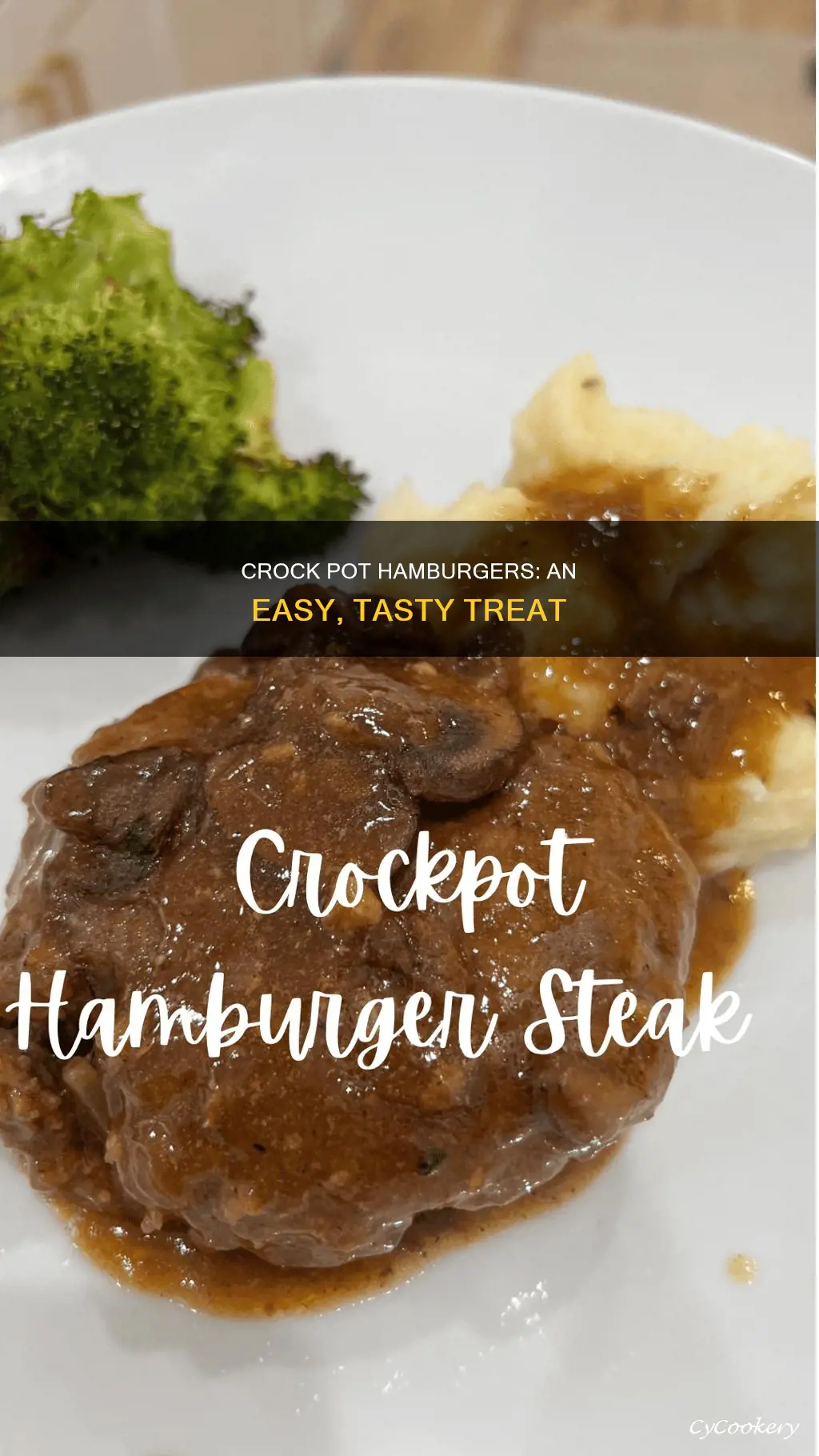 how cook hamburger in crock pot