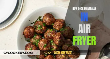 Crispy Air-Fried Meatballs: Quick and Easy Recipe