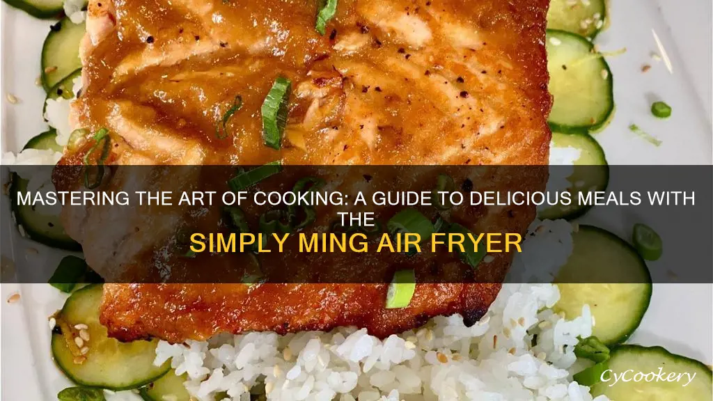 how cook with simply ming air fryer