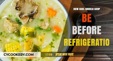 Perfect Soup Cooling: Ideal Temperature Before Refrigeration for Freshness