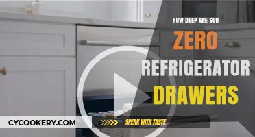 Exploring the Depth of Sub-Zero Refrigerator Drawers: A Comprehensive Guide