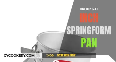 Springform Pan Depth: How Deep is 9 Inches?
