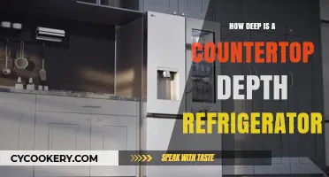 Countertop Depth Refrigerators: Understanding Their Standard Depth and Fit