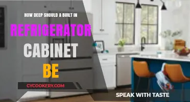 Optimal Depth for Built-In Refrigerator Cabinets: A Comprehensive Guide