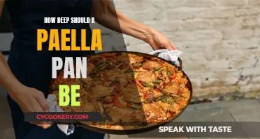 The Perfect Depth for a Paella Pan: How Deep is Too Deep?
