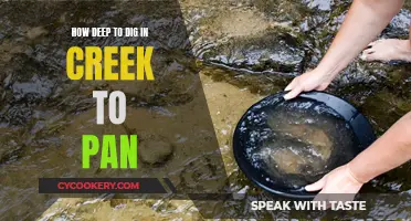 Digging Deep: Creek Panning Success