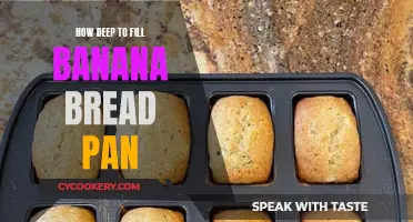 The Perfect Banana Bread Pan Fill Level