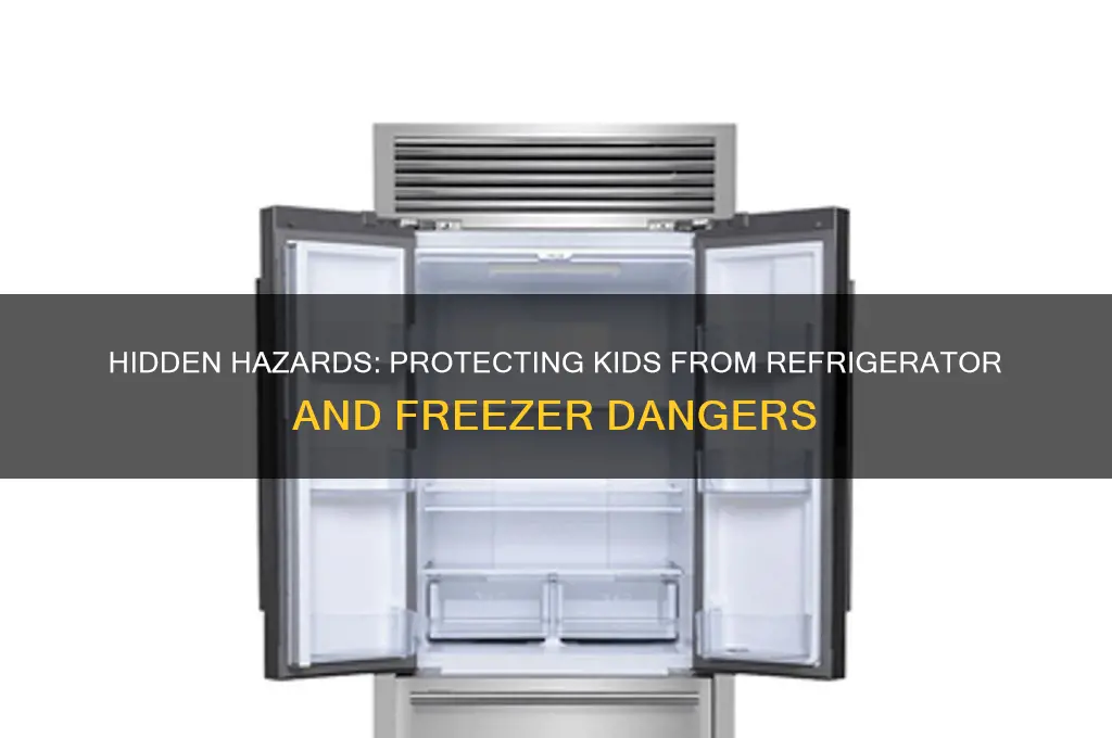 how denger refrigerator and freezers for kids