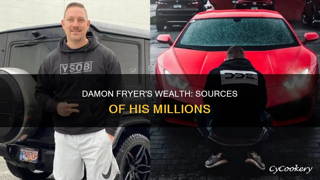 how did damon fryer make his money