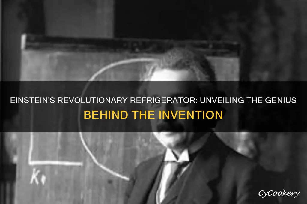 how did einstein discover the einstein refrigerator
