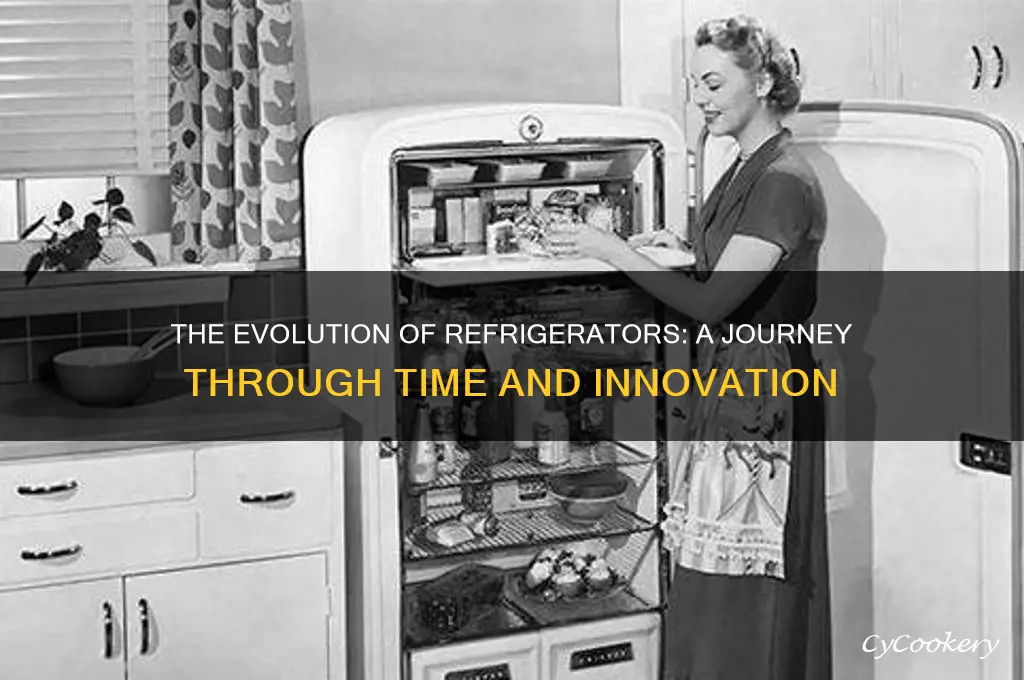how did the refrigerator changed over time