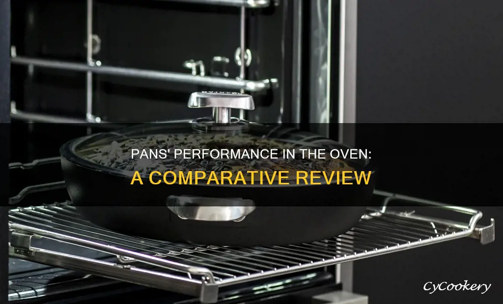 how different pans react in the oven